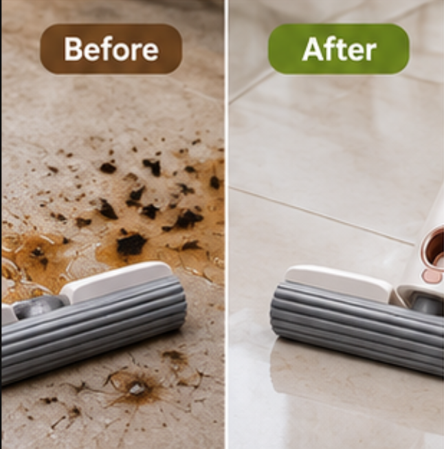 Portable Self-Squeeze Mini Mop